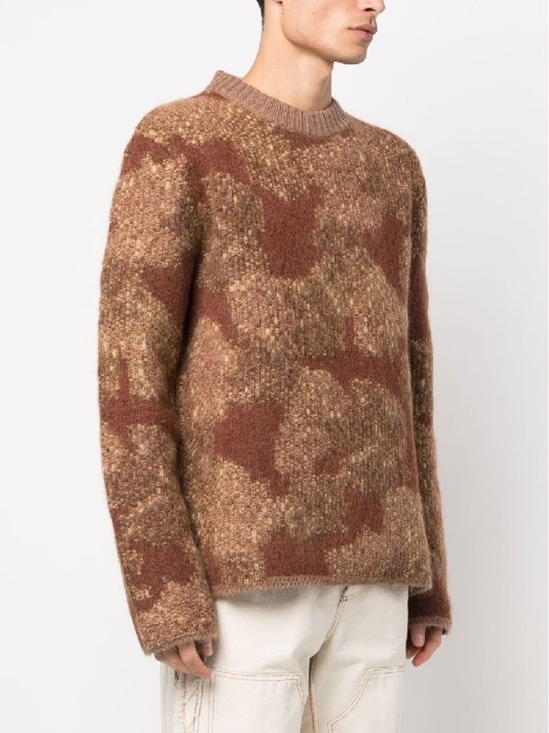 ERL 카모 모헤어 니트 XL 상품이미지6