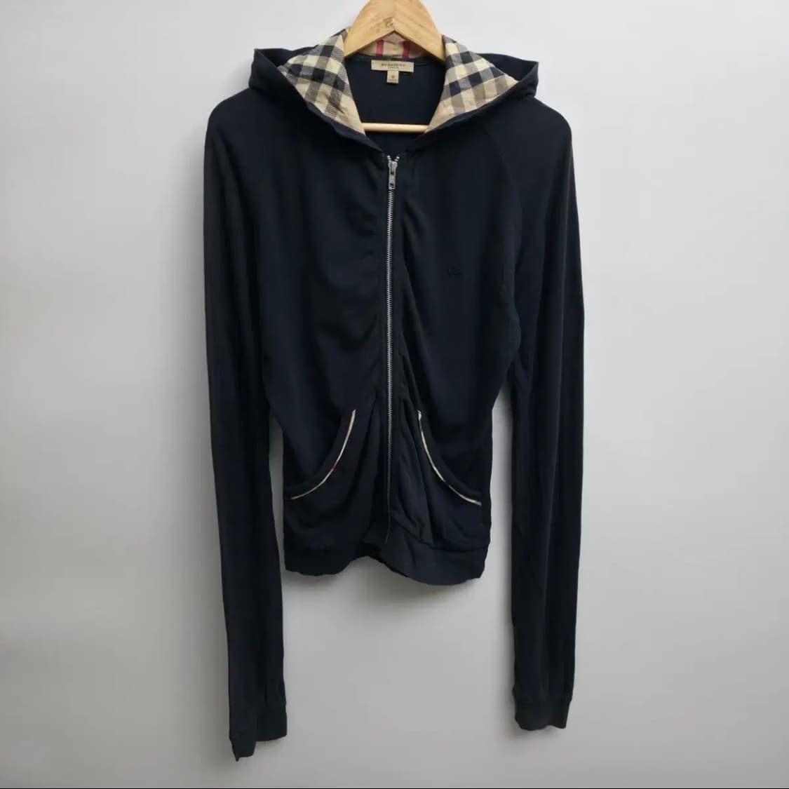 Burberry 버버리 노바체크 딱붙핏 슬림핏 후드집업 아베크롬비홀리스터 상품이미지1