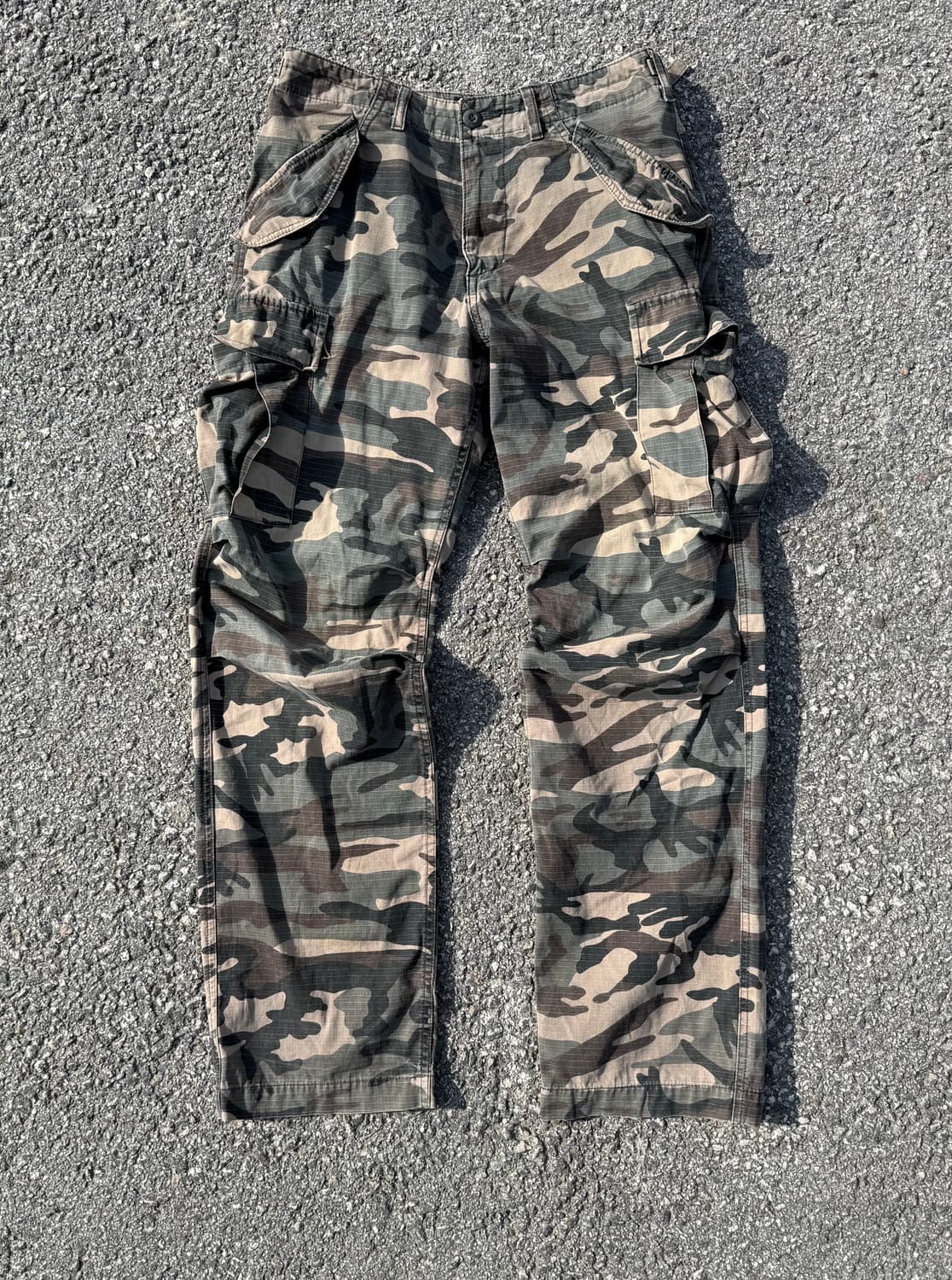 AlphaIndustries 알파인더스트리 우드랜드 립스탑 카모 카고팬츠 상품이미지1