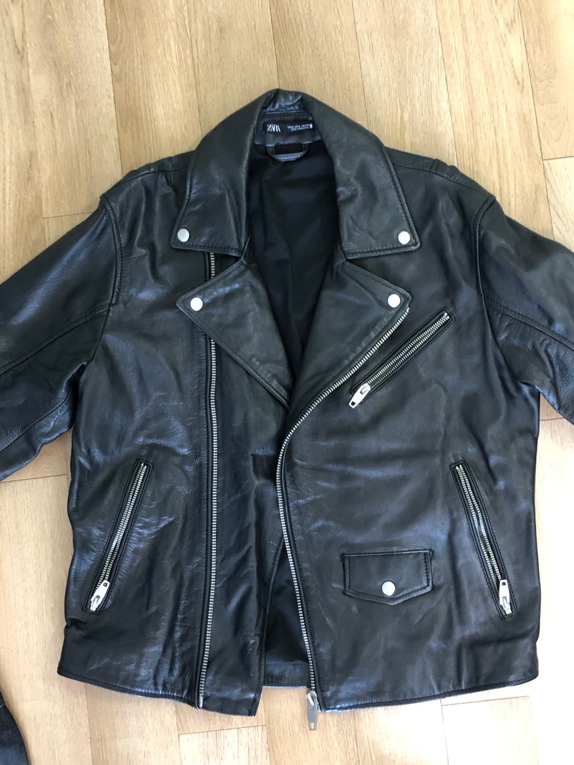 자라 더블 라이더 자켓 상품이미지2