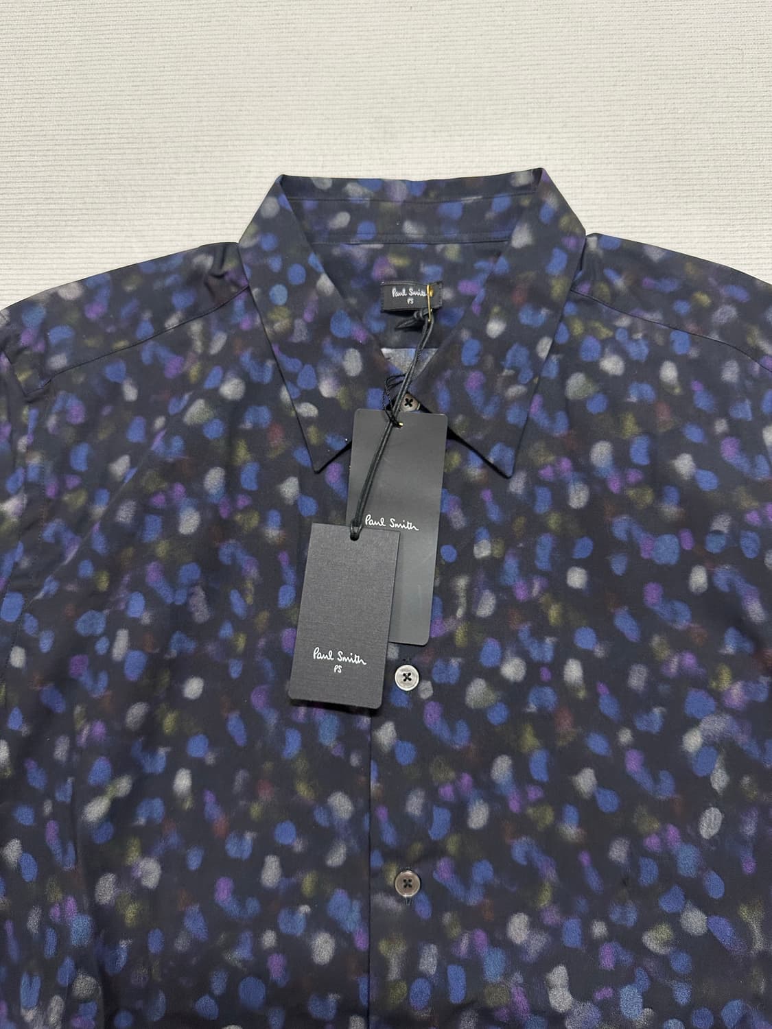 [새상품] 폴스미스(Paul Smith) 닷 프린트 긴팔셔츠 M 상품이미지4