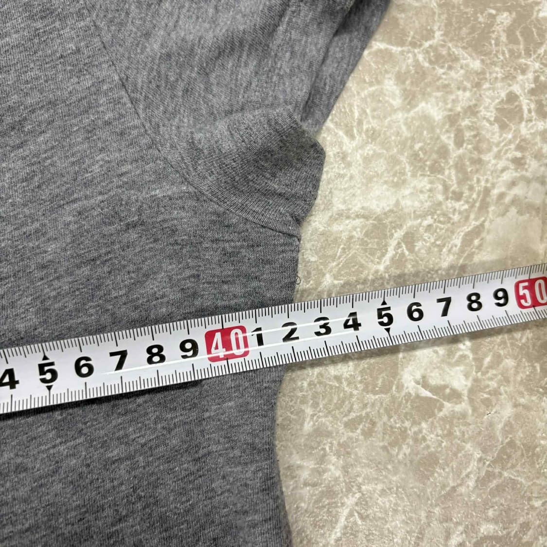 아베크롬비 y2k 여리핏 그레이 반팔 티셔츠(L) 상품이미지7