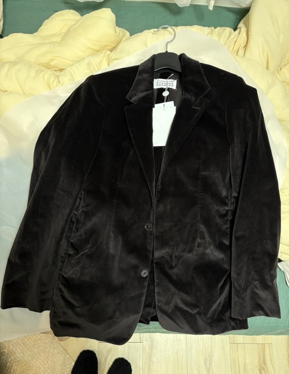 마르지엘라 벨벳 블레이저 상품이미지1