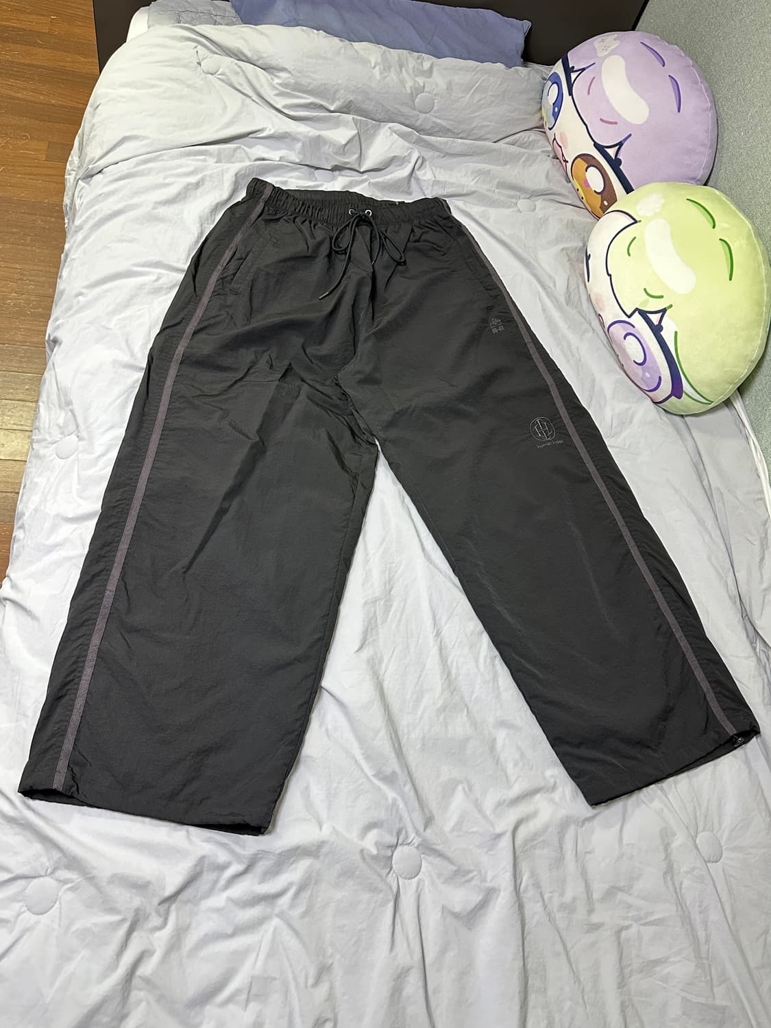 폴리테루 휴먼인덱스 인덱스 트랙 팬츠 블랙/퍼플 상품이미지3