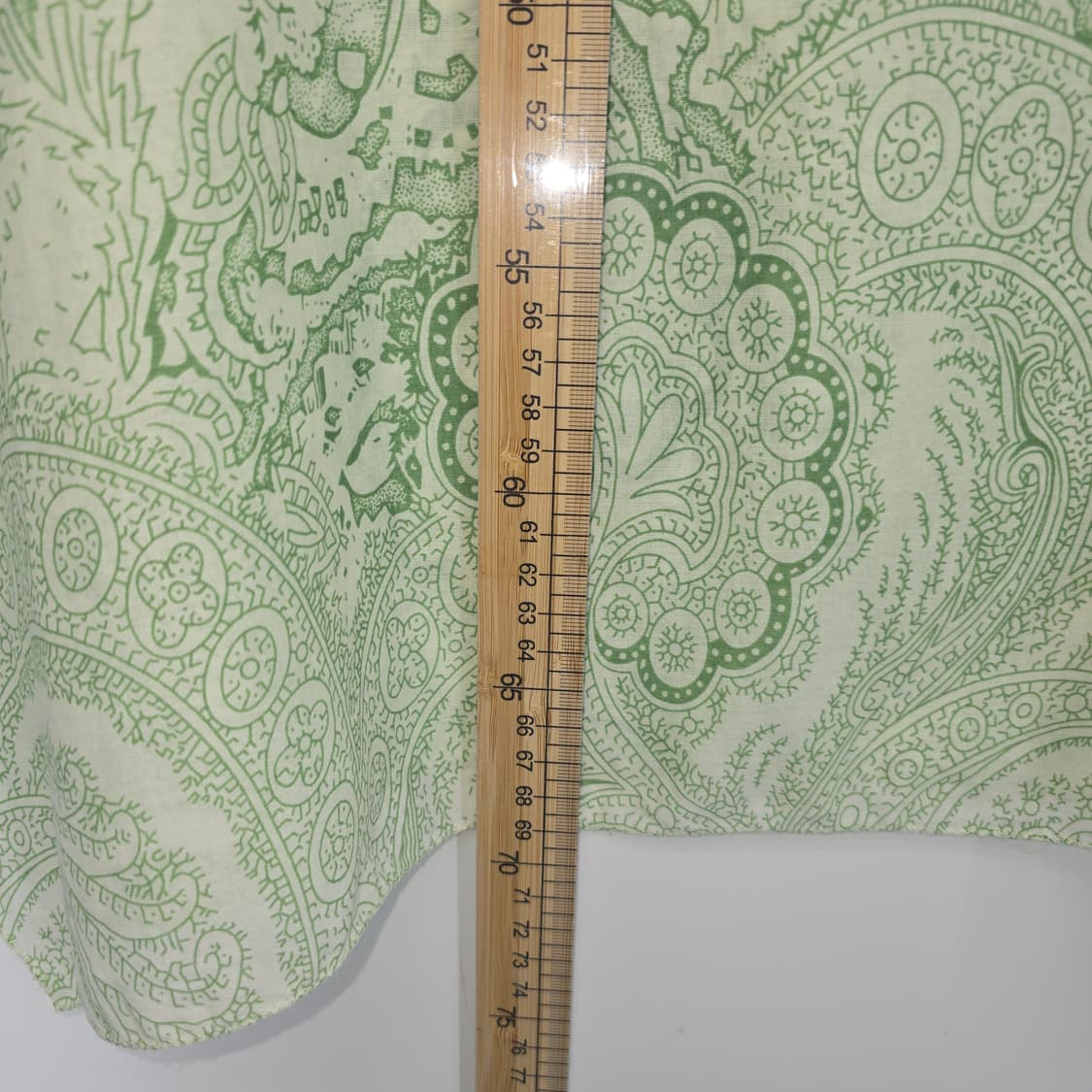 골든베어 페이즐리 반팔 블라우스 상품이미지6