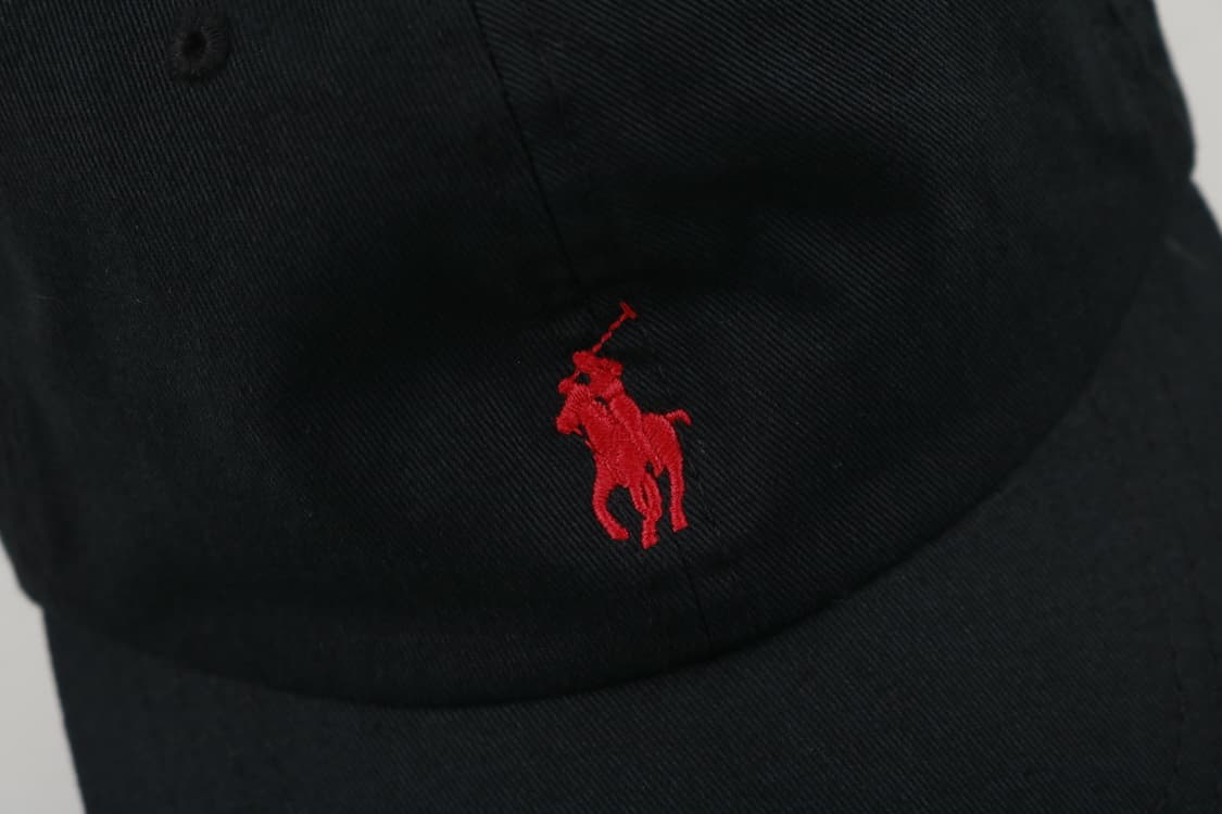 폴로 랄프로렌 블랙 볼캡 모자 상품이미지2