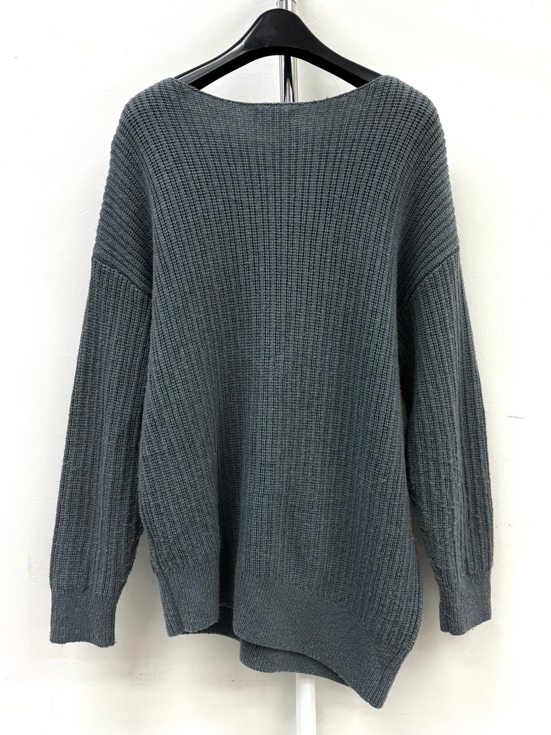 빈티지 그레이 울 니트 상품이미지7