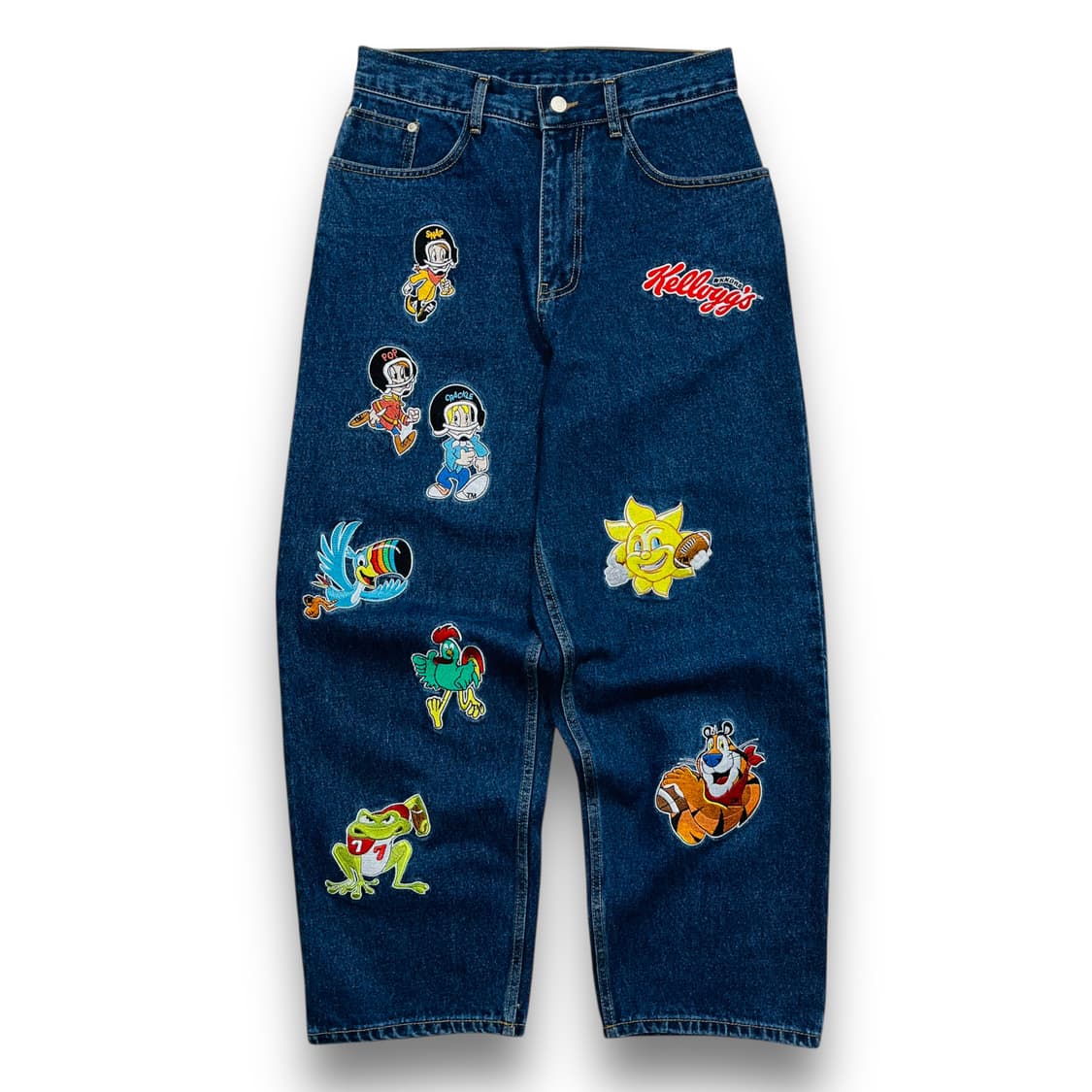 위켄더스 x 켈로그 H.O.F 패치 데님 팬츠 상품이미지1