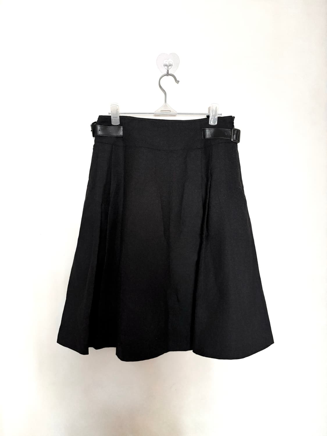 keith 키이스 벨트 모직 플레어 스커트 (착샷o) 상품이미지1