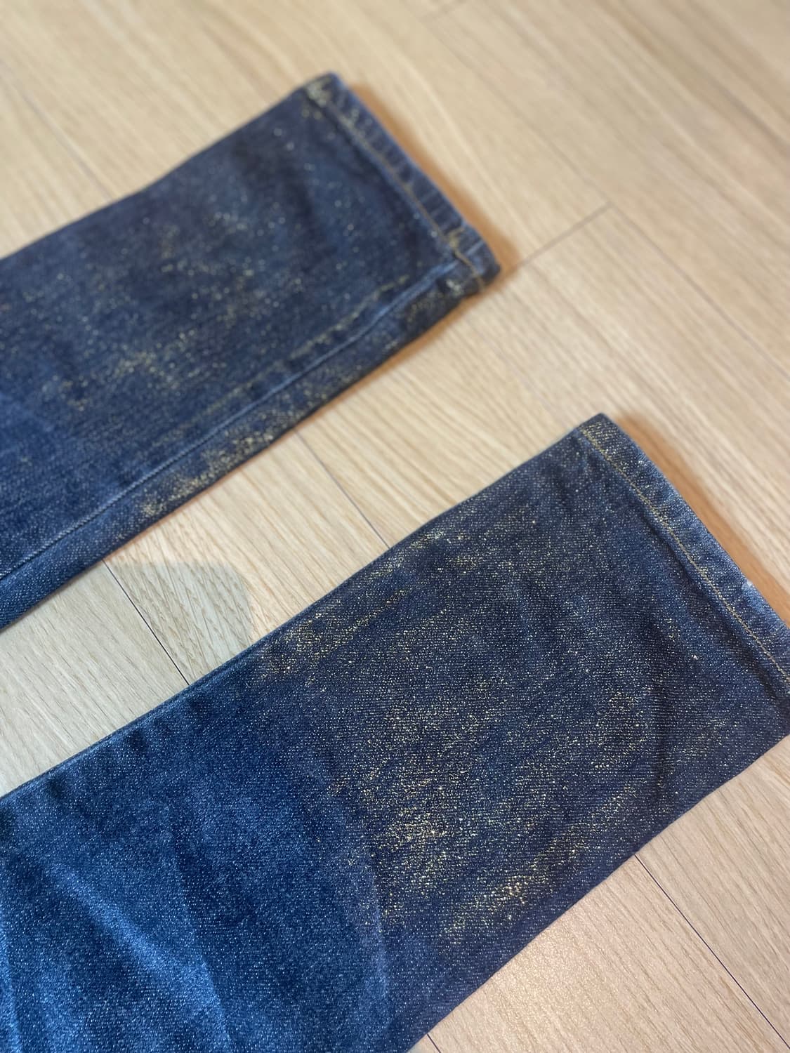 세실 맥비 글리터 O링 y2k 갸루 팬츠 상품이미지4