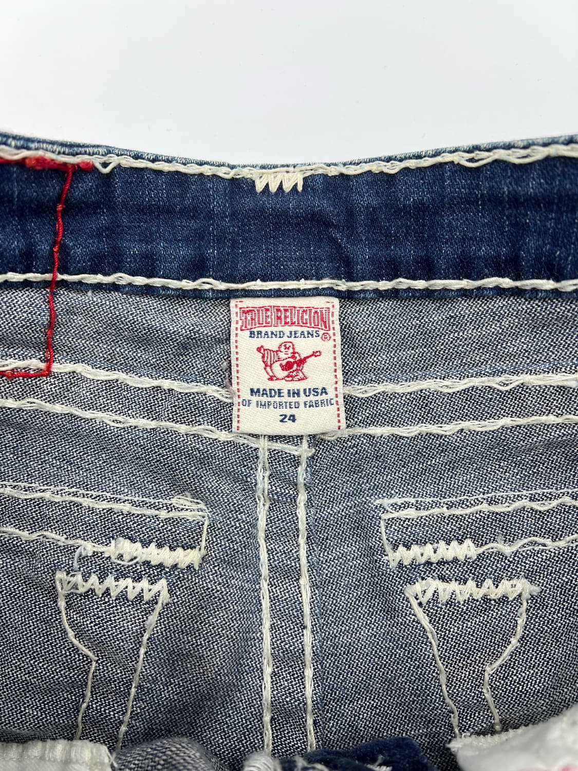 트루릴리젼 스티치 데님팬츠 상품이미지7