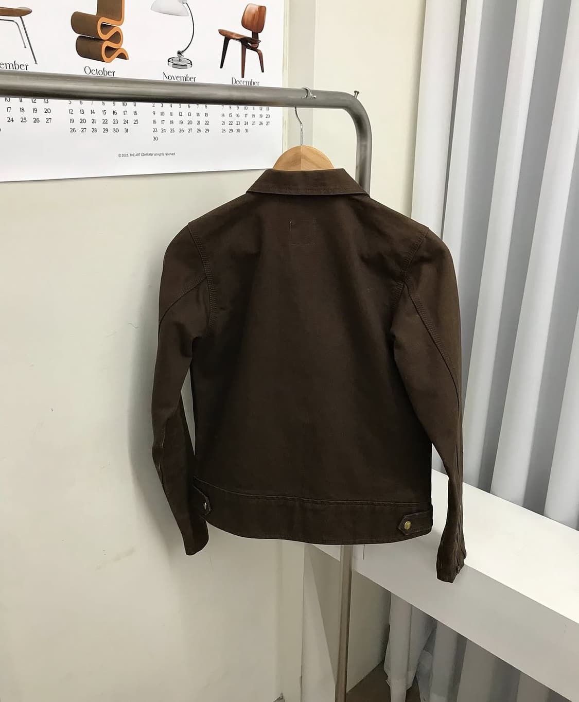 칼하트 브라운 디트로이트 자켓 상품이미지3
