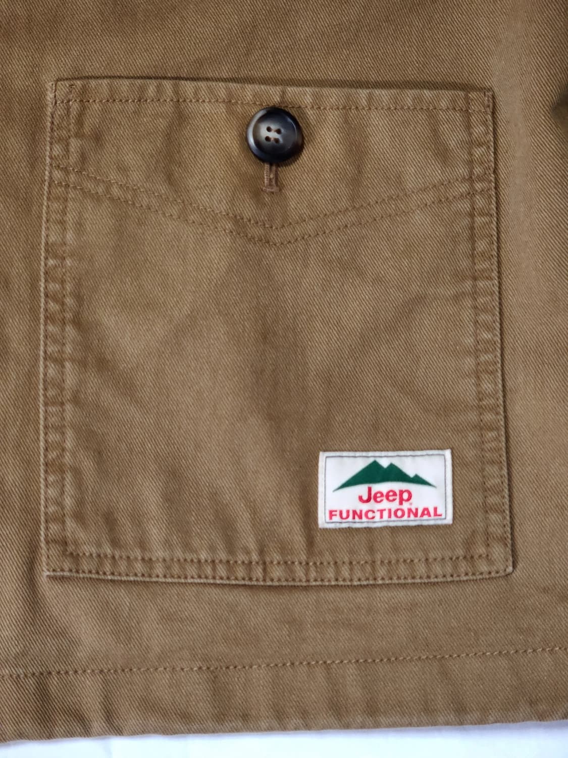 Jeep 워크 자켓 카멜 S(90) 상품이미지4