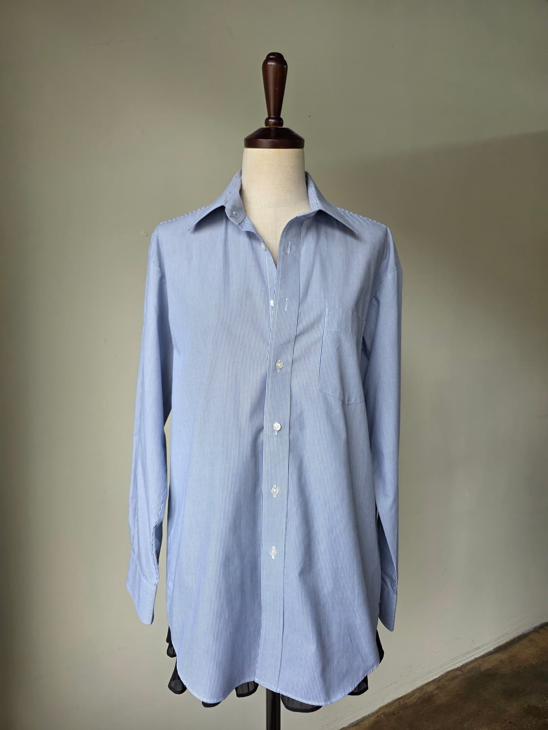 Courreges 꾸레쥬 옴므 스트라이프 셔츠 상품이미지2