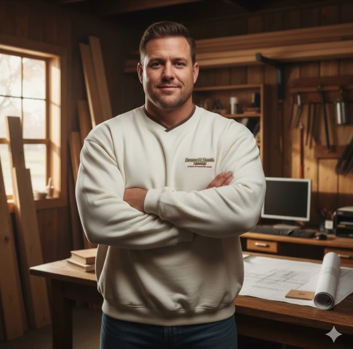 Antigua 기모 맨투맨 티셔츠 XL 아이보리 상품이미지2