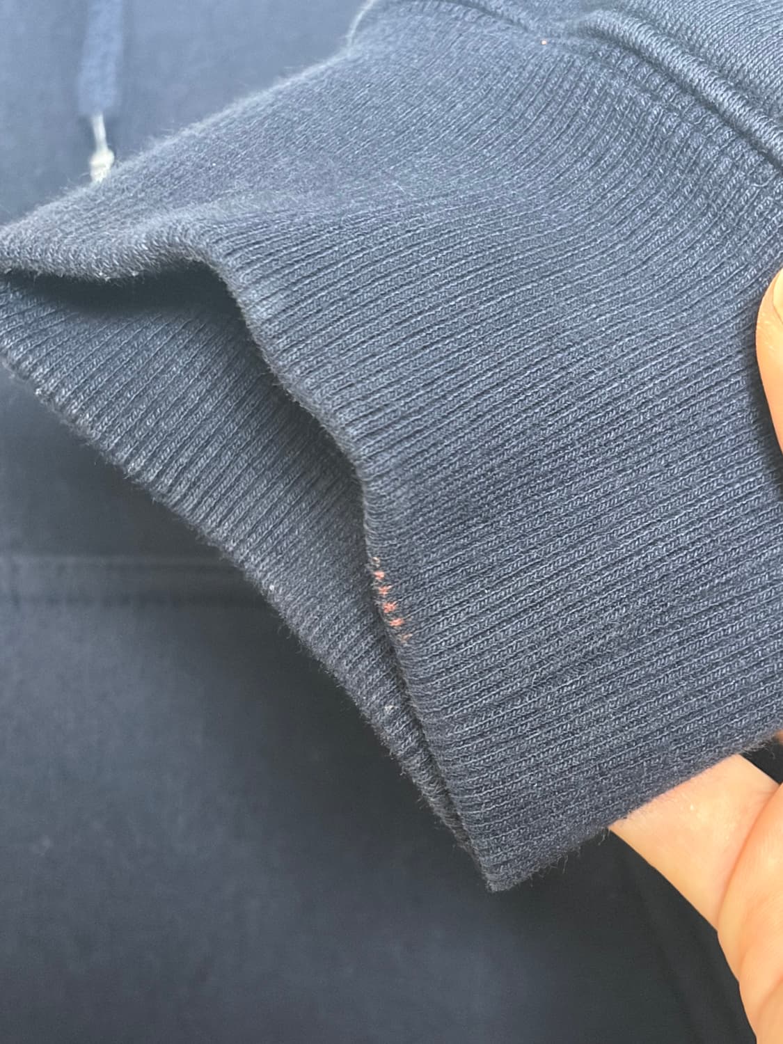 Lee 빅 트위치 로고 후드티셔츠 네이비 상품이미지4