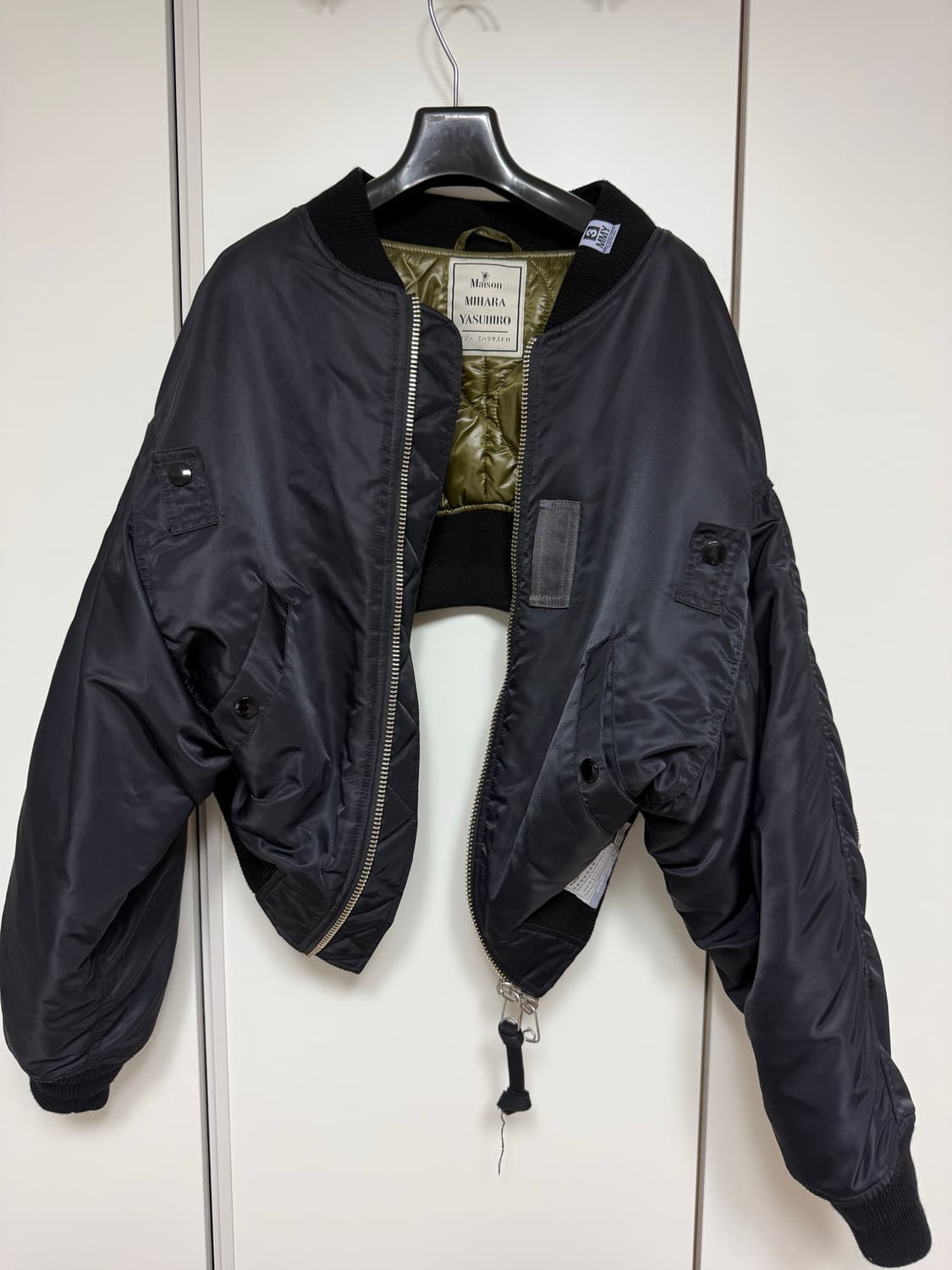 미하라 야스히로 봄버쟈켓 38사이즈 상품이미지2