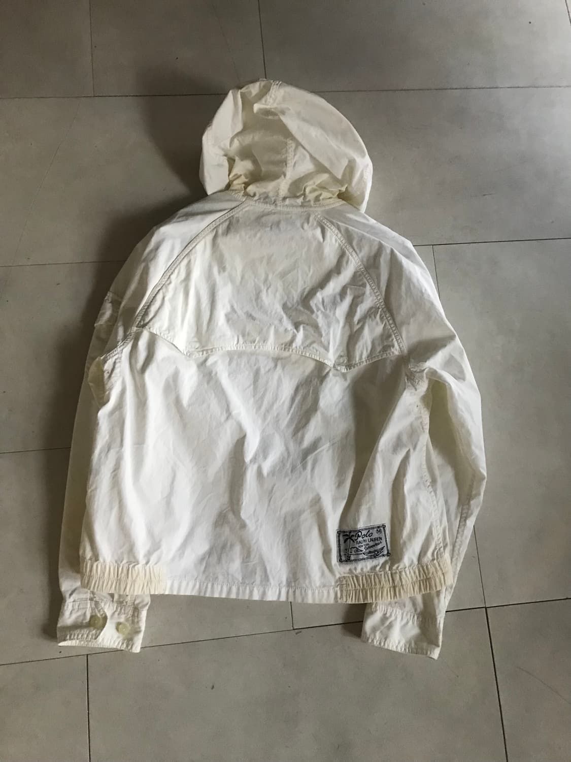 폴로 화이트 빅포니 후드 자켓 상품이미지10