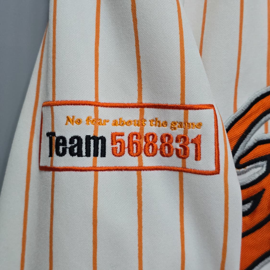 롯데자이언츠(GIANTS) 키즈 스트라이프 집업 자켓 5호 상품이미지6