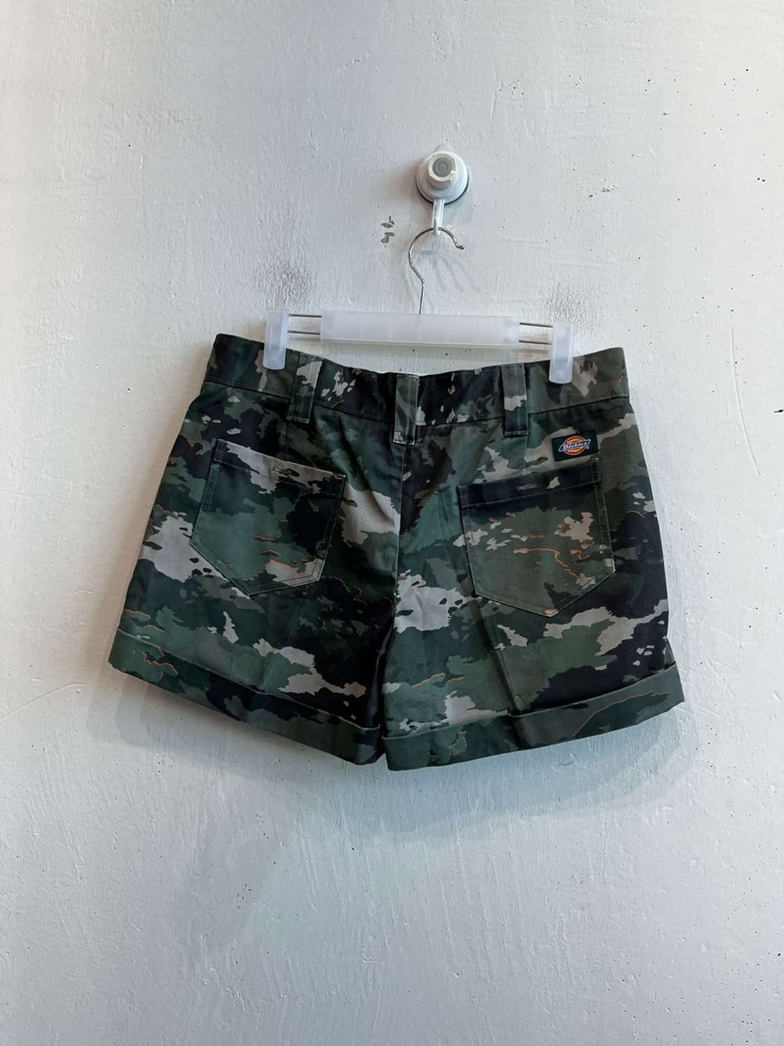 디키즈 카모플라쥬 쇼츠 반바지 우먼즈 상품이미지2