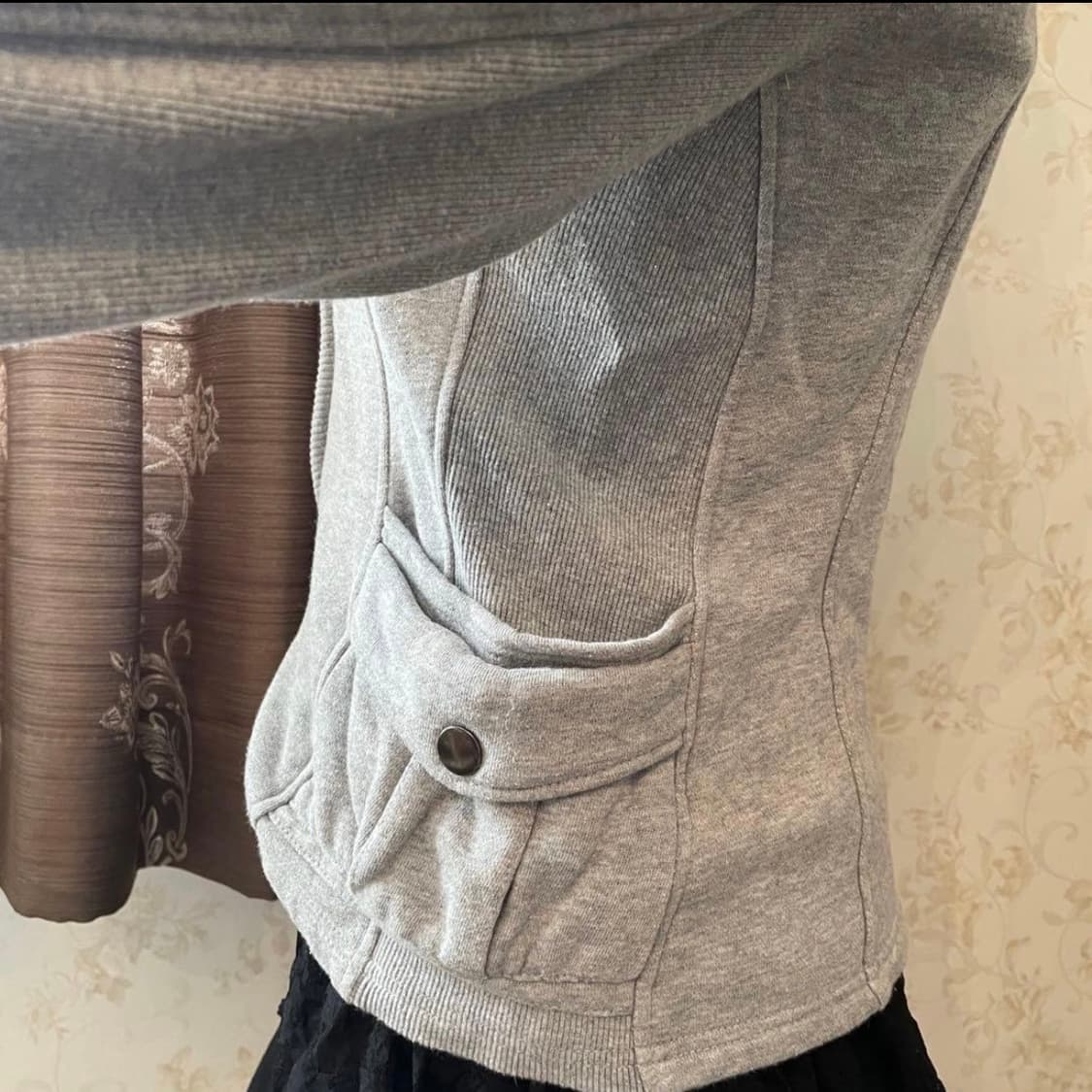 빈티지 y2k 투웨이 후드집업 상품이미지6