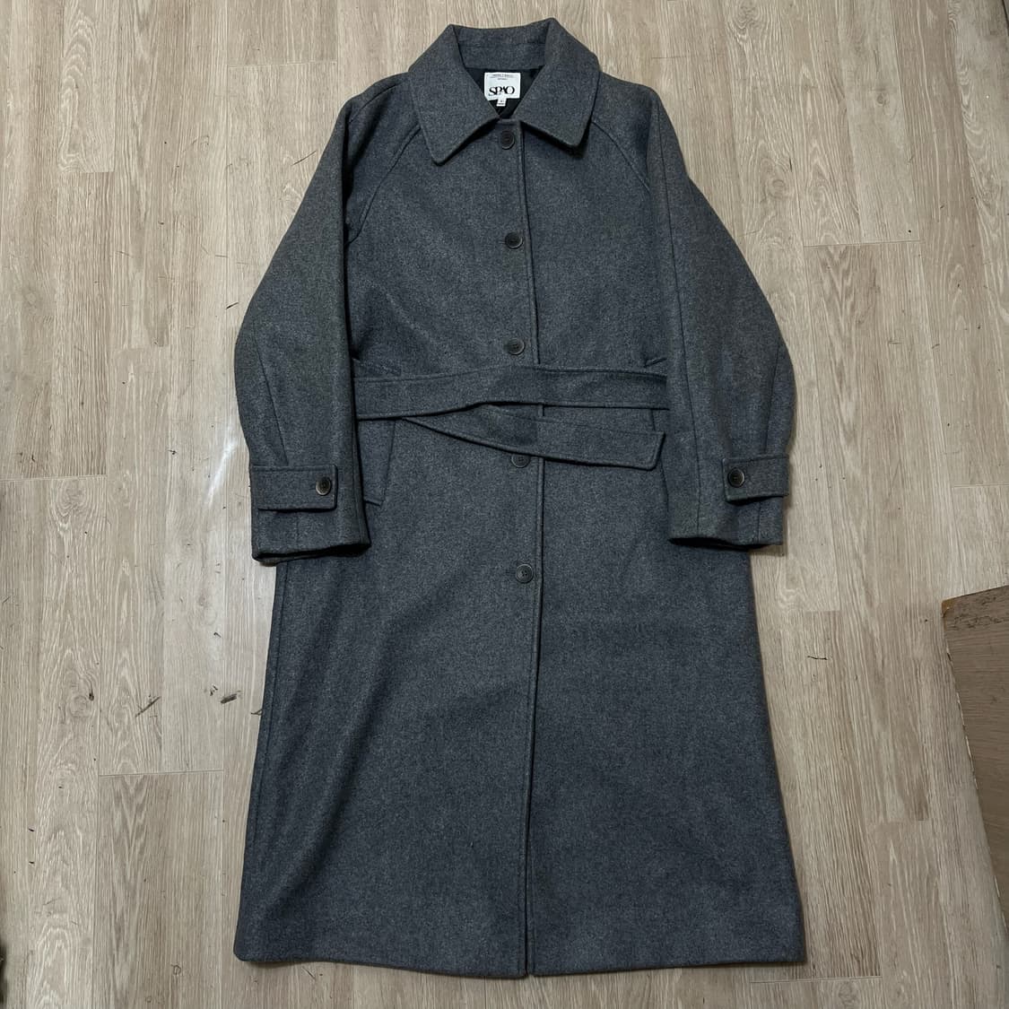 스파오 스탠다드 싱글 트렌치코트 S/90  상품이미지1