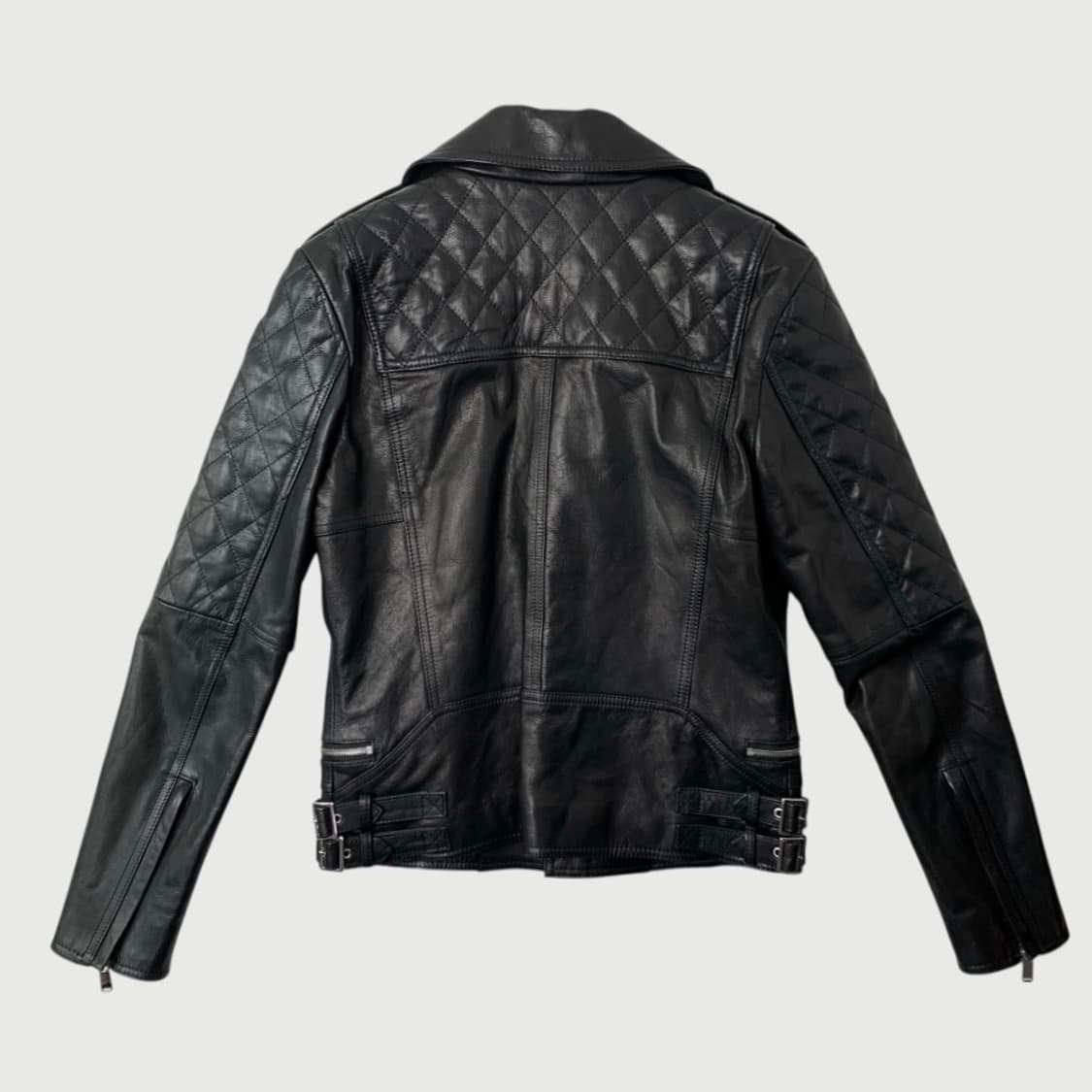 [L/정품] 지오지아 산양가죽 라이더 레더 남성자켓 상품이미지6