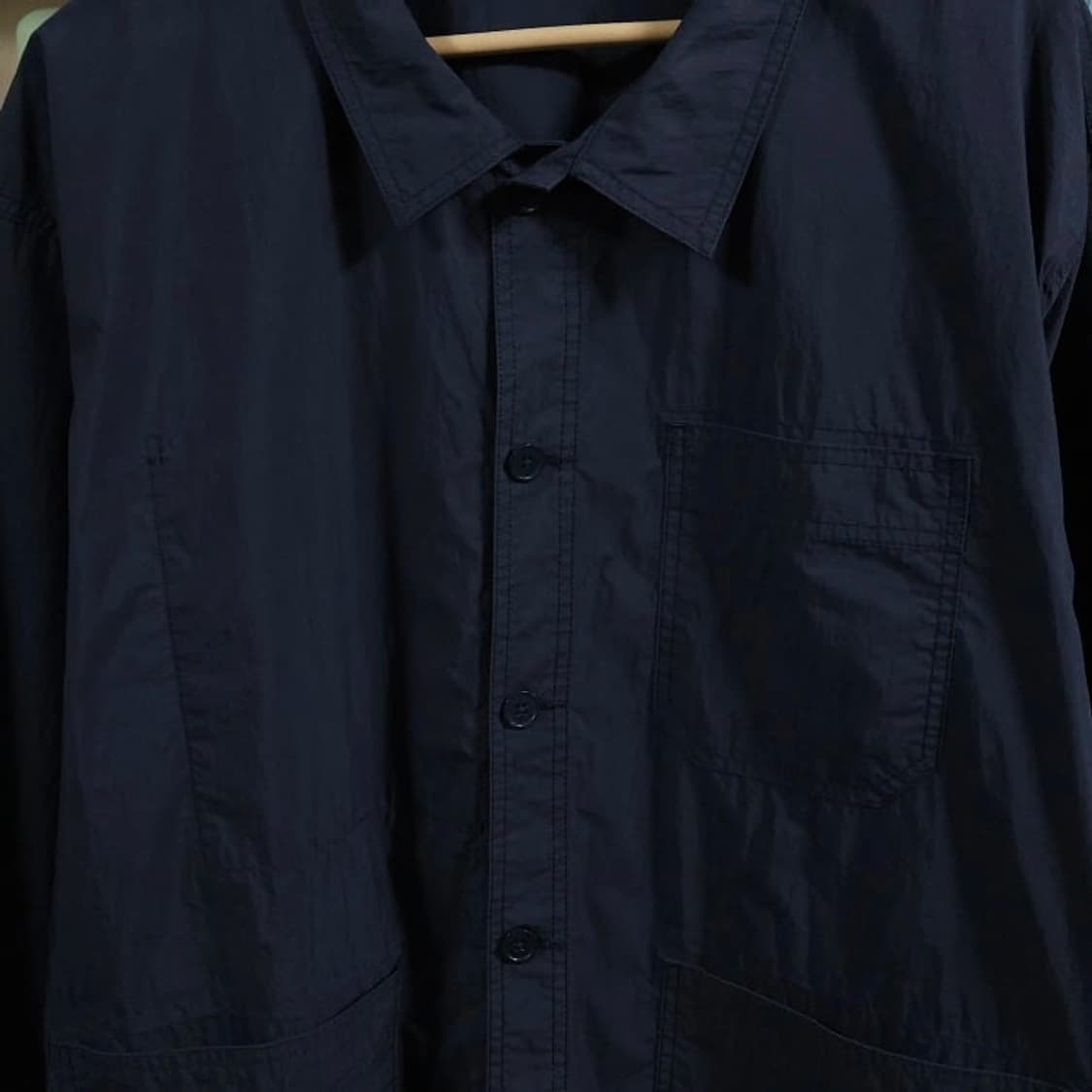 105 BEAMS 빔즈 루즈핏 셔츠 자켓 간절기 상품이미지2