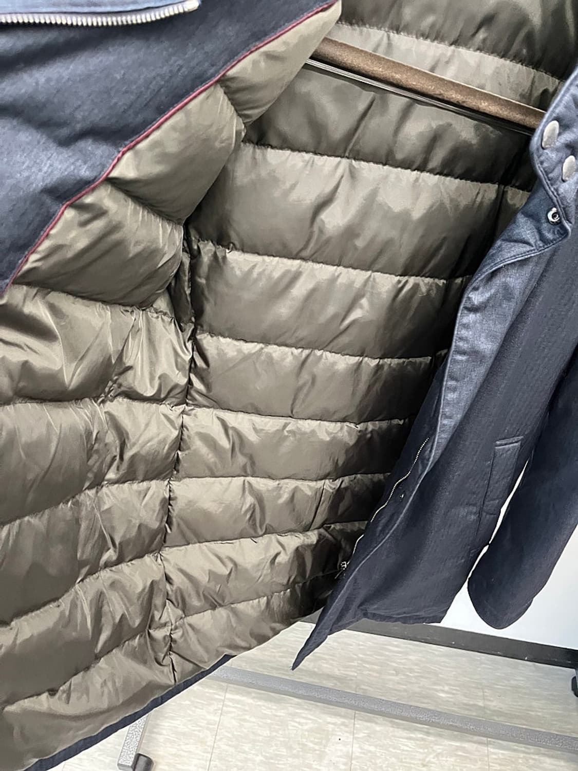 100) 헨리코튼 구스 하프다운  상품이미지4