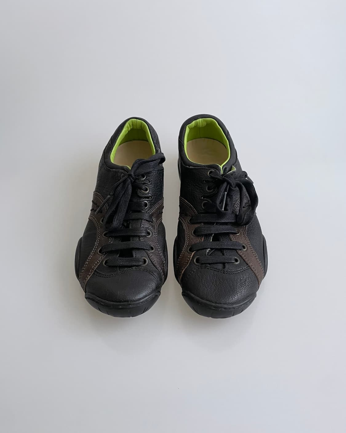 marithe francois girbaud 블랙 레더 스니커즈 상품이미지5