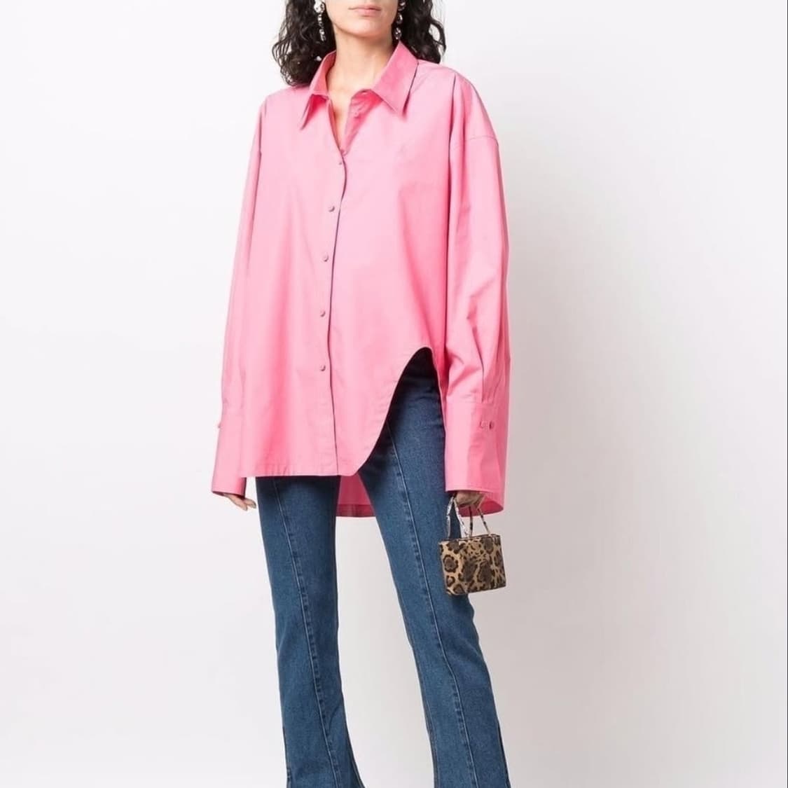 디아티코 THE ATTICO 22 컷아웃 오버핏 셔츠 상품이미지2