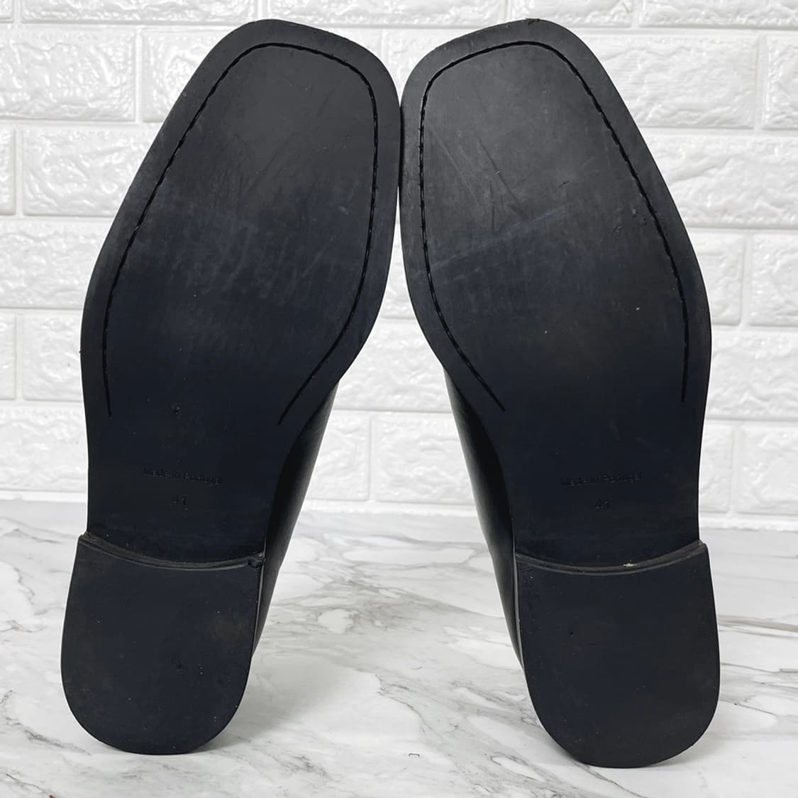 COS 코스 Square Toe Leather Derby 41 상품이미지5