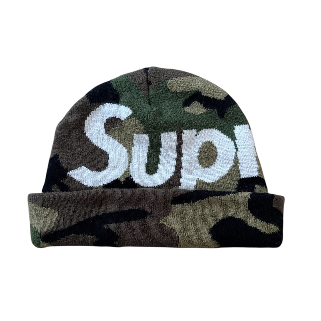 슈프림 빅로고 카모 비니 상품이미지2