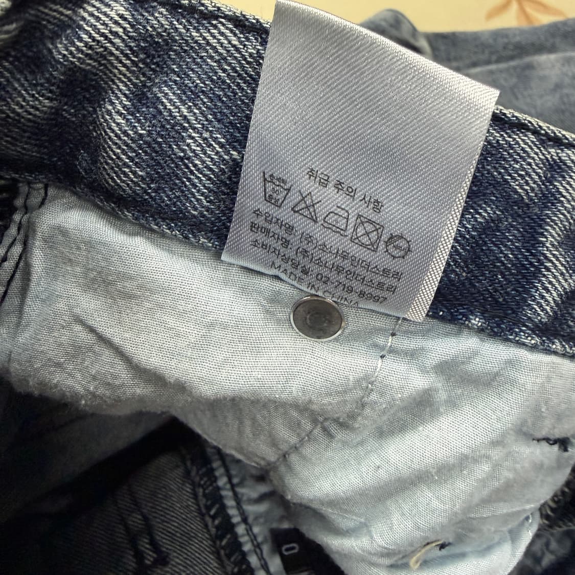 (0)디미트리 블랙 Dimitri black 원턱데님버뮤다 팬츠 반바지 상품이미지5