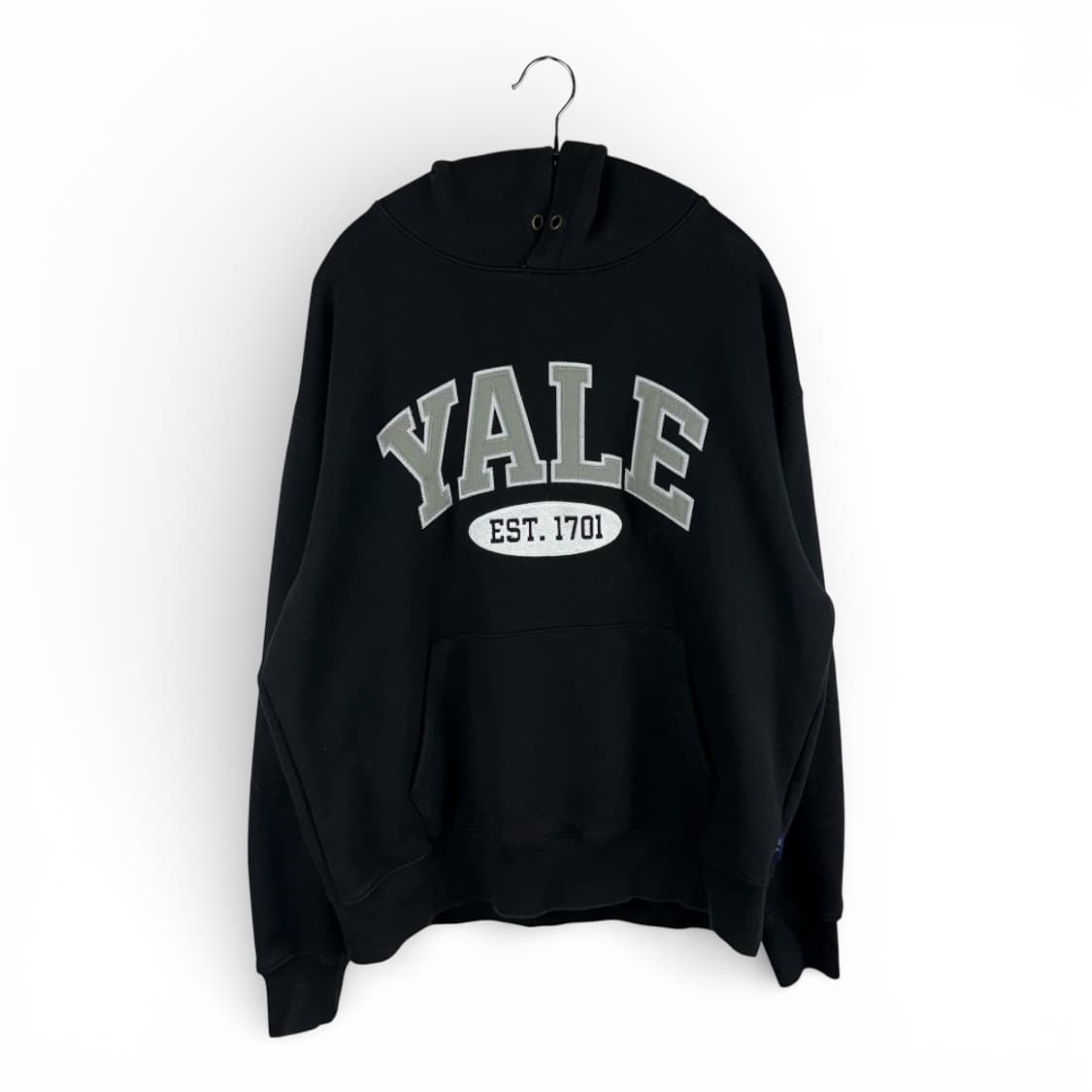 L) 예일 아치로고 후드 티 블랙 상품이미지1