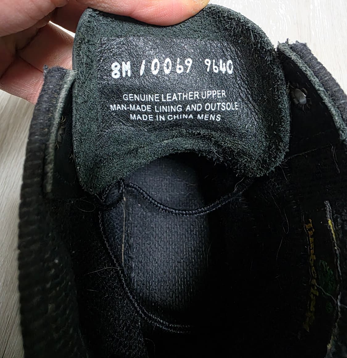 팀버랜드 6인치 블랙 워커 260 상품이미지6