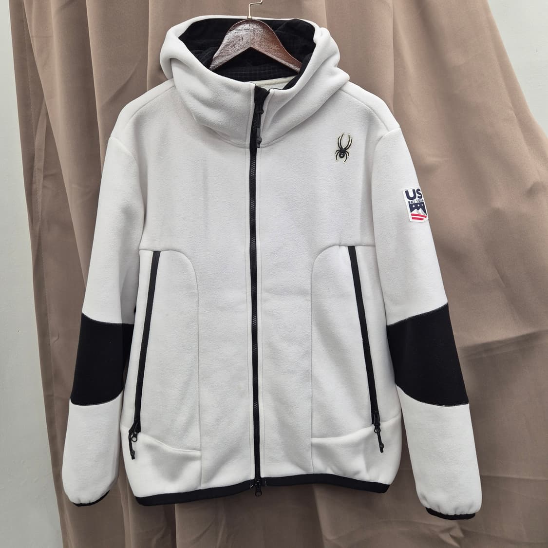 스파이더 후리스 후드 자켓 L 상품이미지1