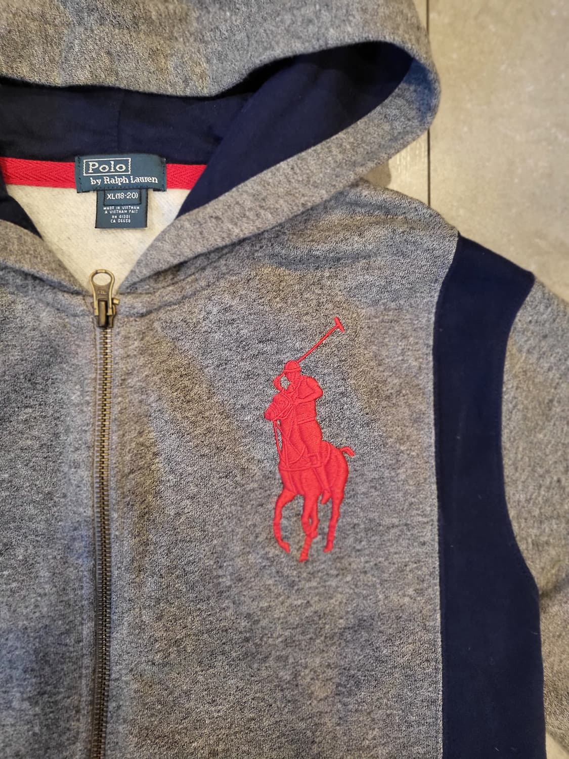 폴로 랄프로렌 남아용 후드집업 XL, 성인도  가능 상품이미지2