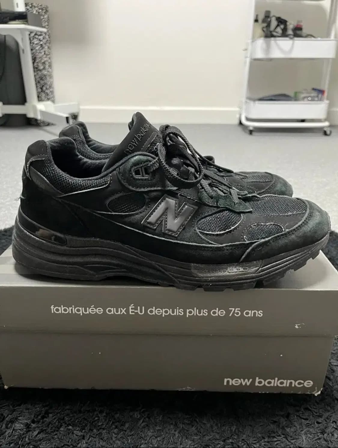 뉴발란스 992 트리플블랙 270 상품이미지4