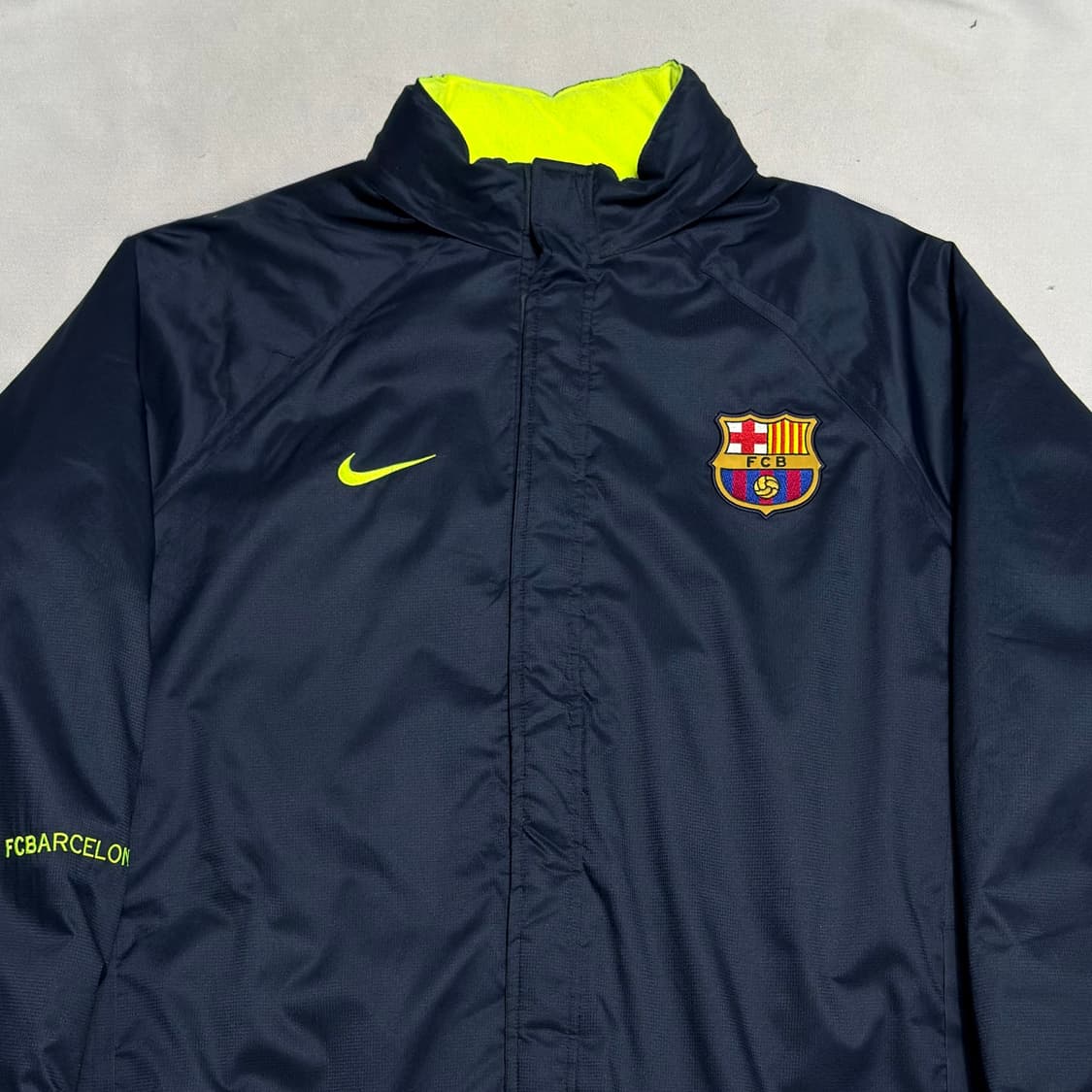 XL 나이키 바르셀로나 기모 벤치 점퍼 상품이미지1