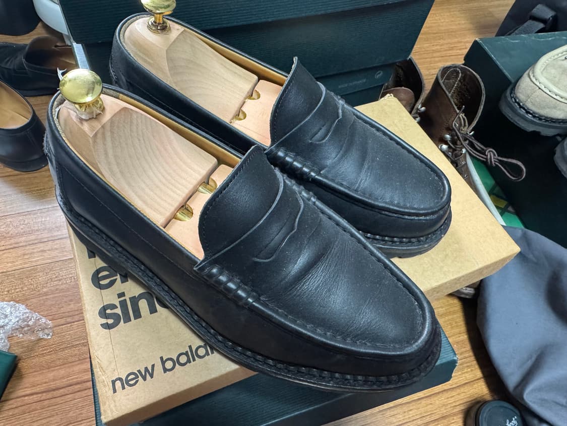 헤리티지 리갈 비브람 페니로퍼 블랙 255~260  상품이미지2