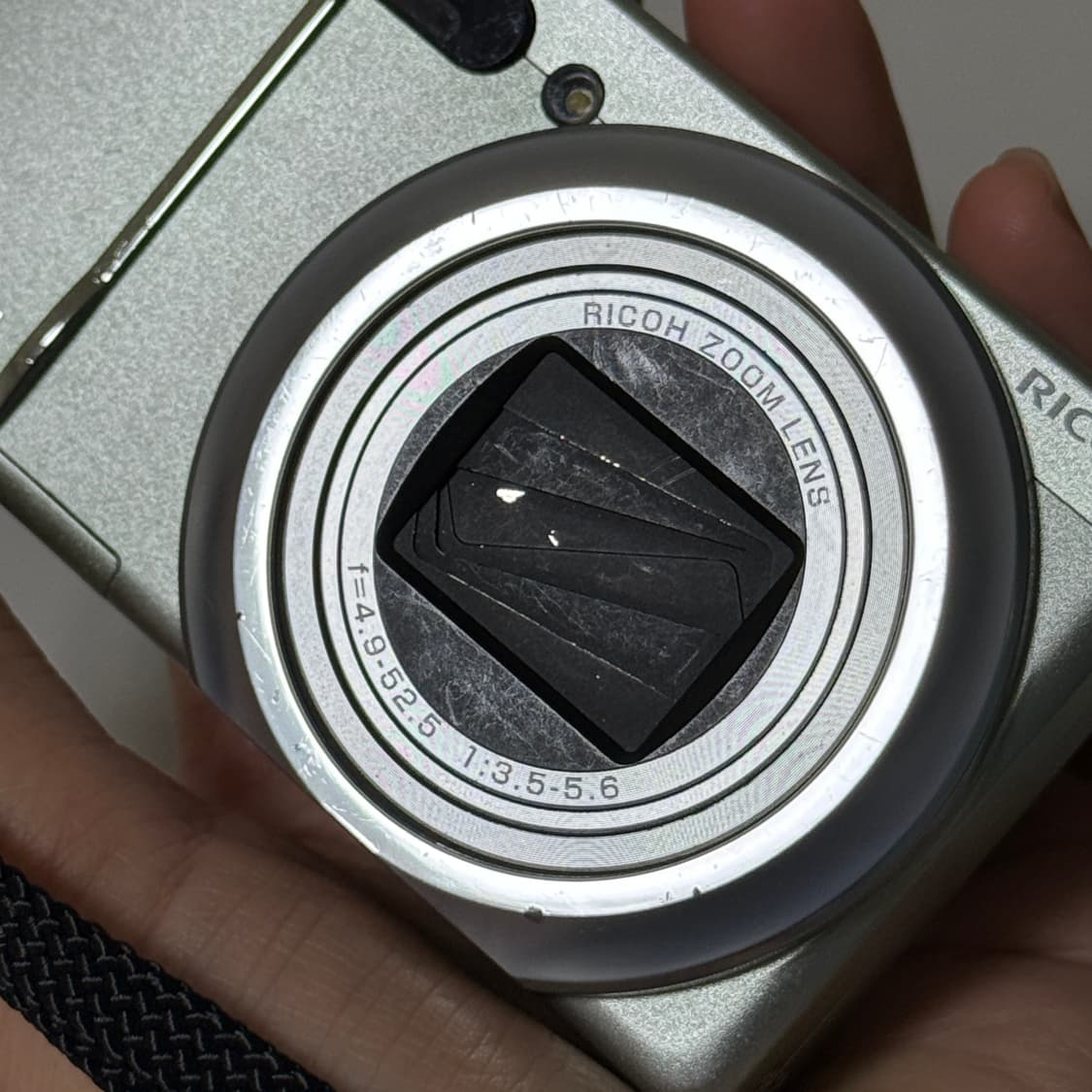 레어) 리코 CX5 빈티지 디카 디지털카메라 민트 그린실버 상품이미지3