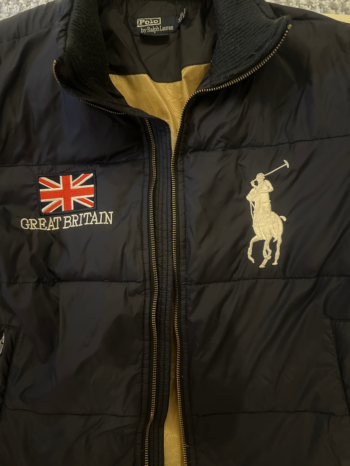 폴로 빅포니 브리튼 패딩 [네이비 M] 상품이미지2