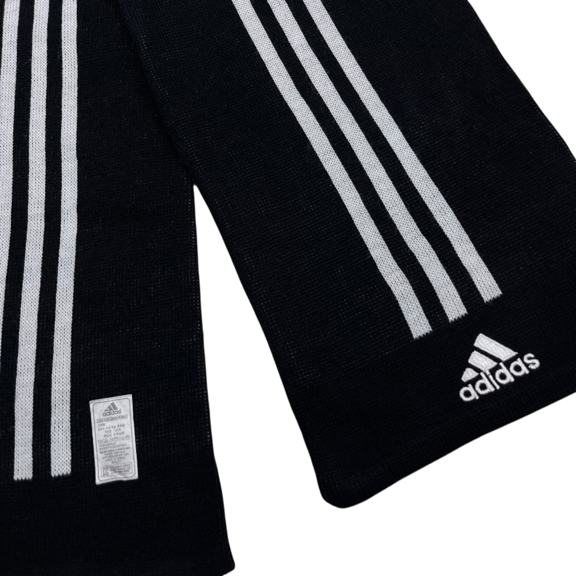 아디다스 화이트라인 블랙 머플러 상품이미지5