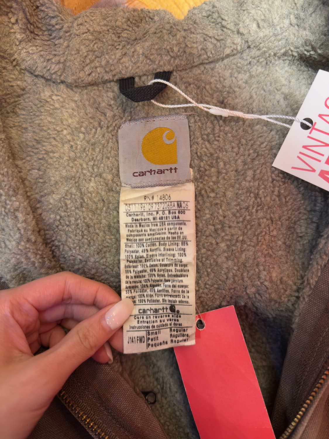 칼하트 j141 fwd  액티브 자켓 상품이미지4