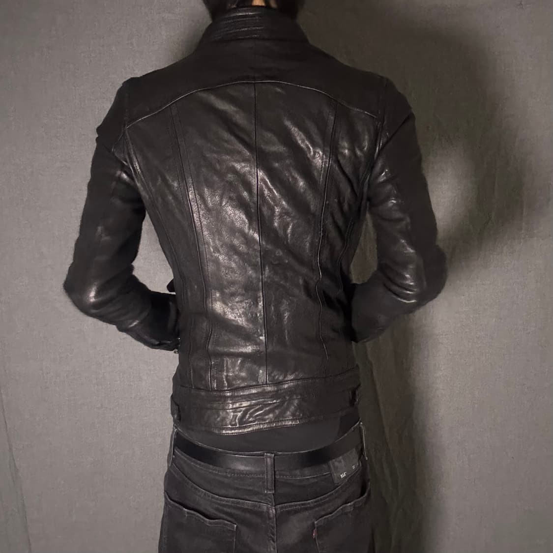 ltaly lamb skin leather jacket 상품이미지9