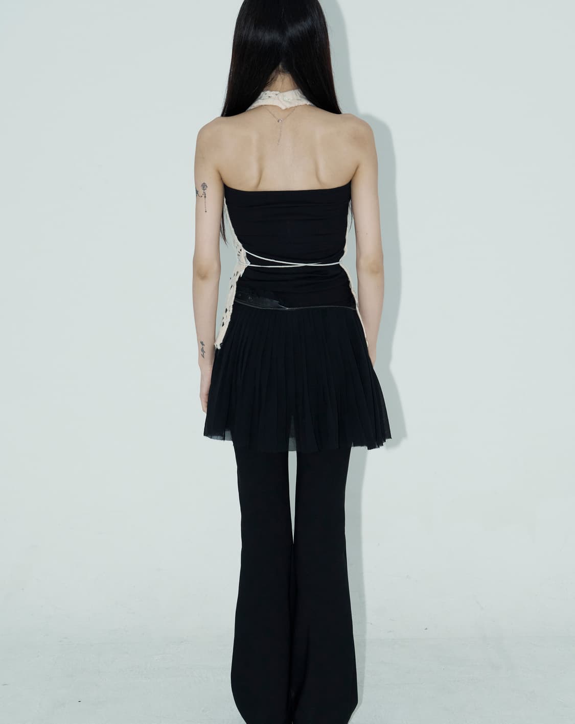 Knit halterneck top 상품이미지3