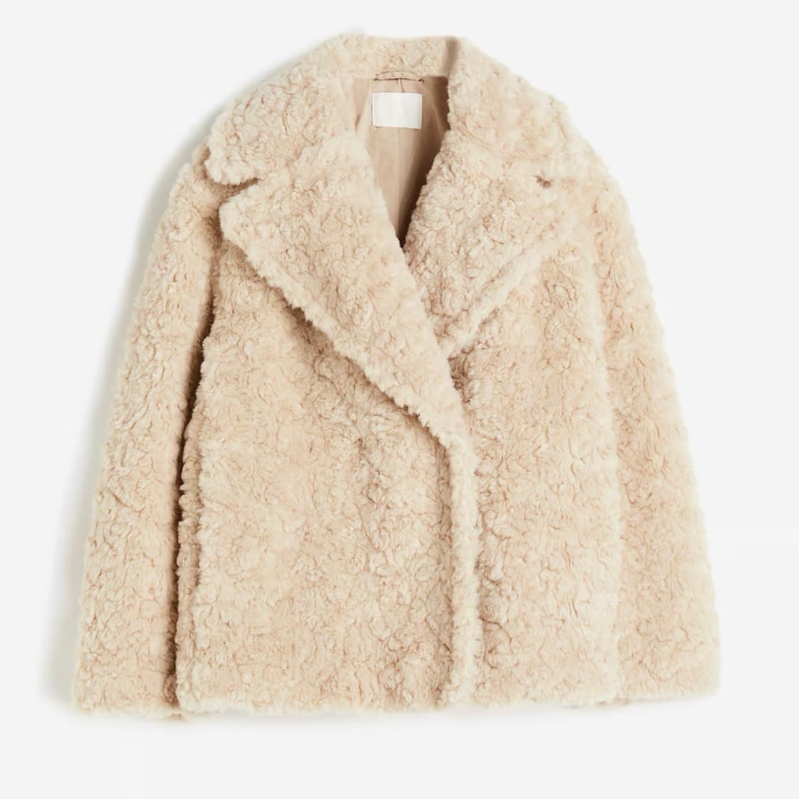 H&M 테디 재킷 아이보리 상품이미지1