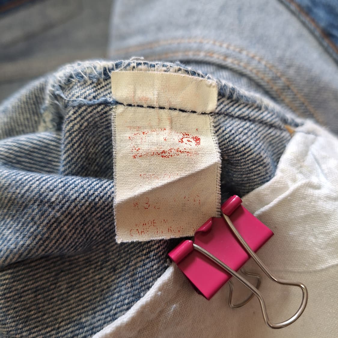 90s 미제 빈티지리바이스 501 W32L30 상품이미지4