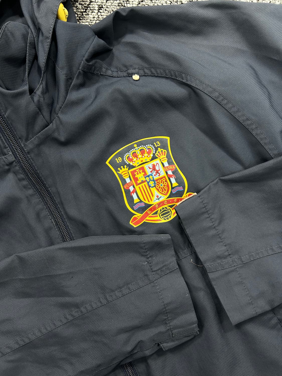 아디다스 네이비 스페인 국대 바람막이 L 상품이미지6